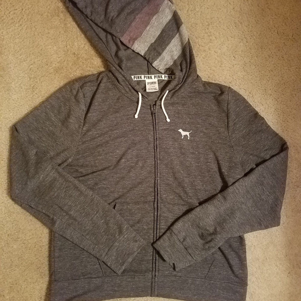 VS-PINK zipper jacket